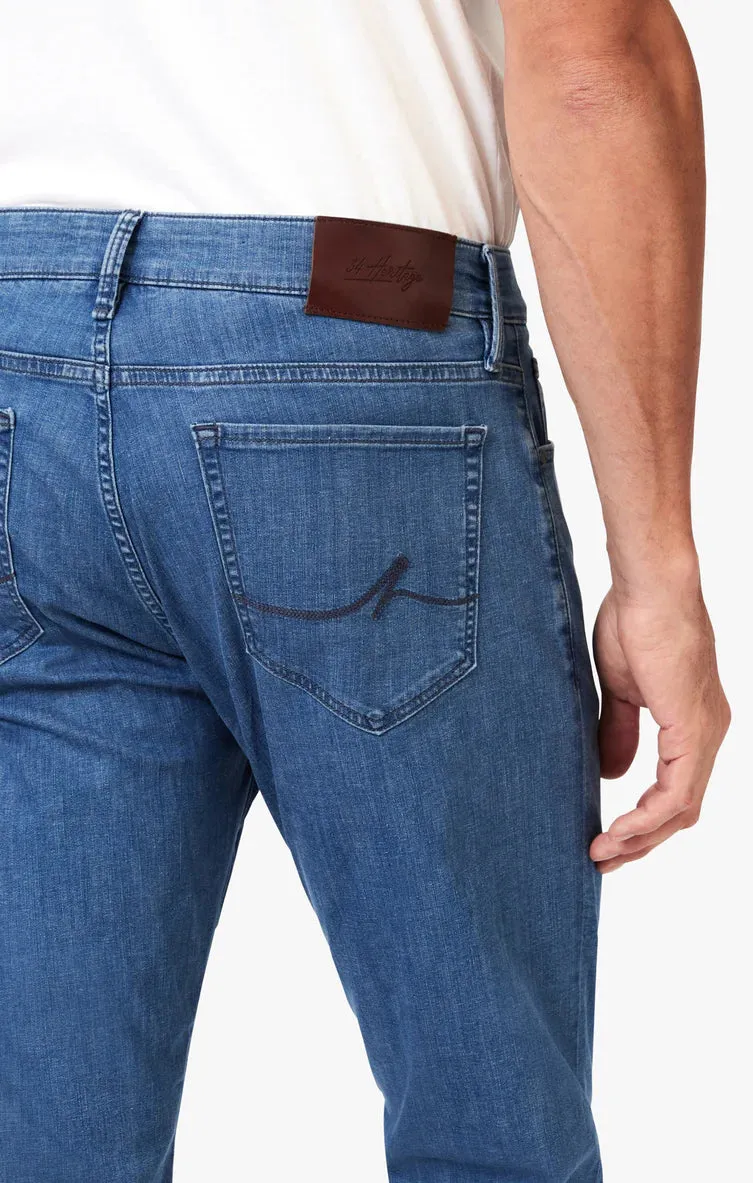 34 Heritage Courage Straight Leg Jean in Light Shade Kona
