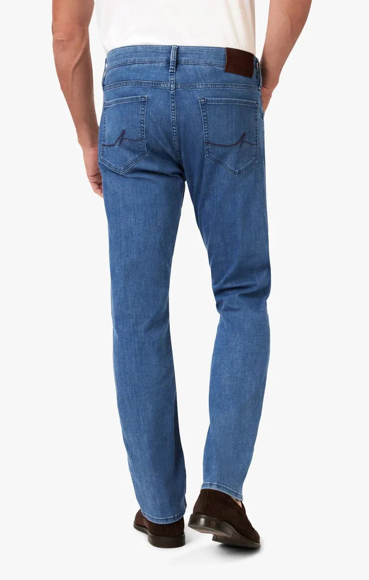 34 Heritage Courage Straight Leg Jean in Light Shade Kona