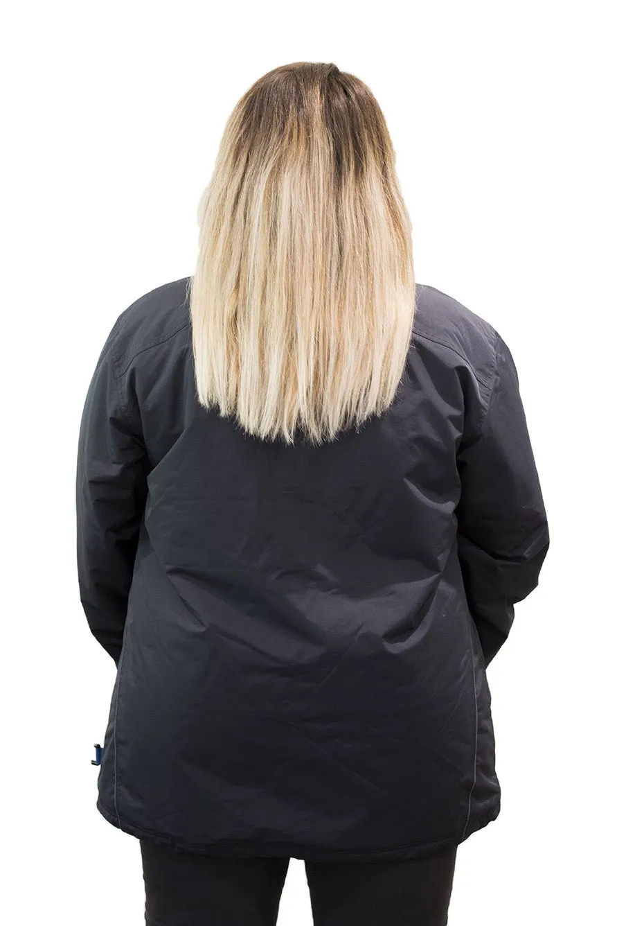 Aggress Treblecone Unisex Plus Size Ski Jacket Black Sizes 7XL & 10XL