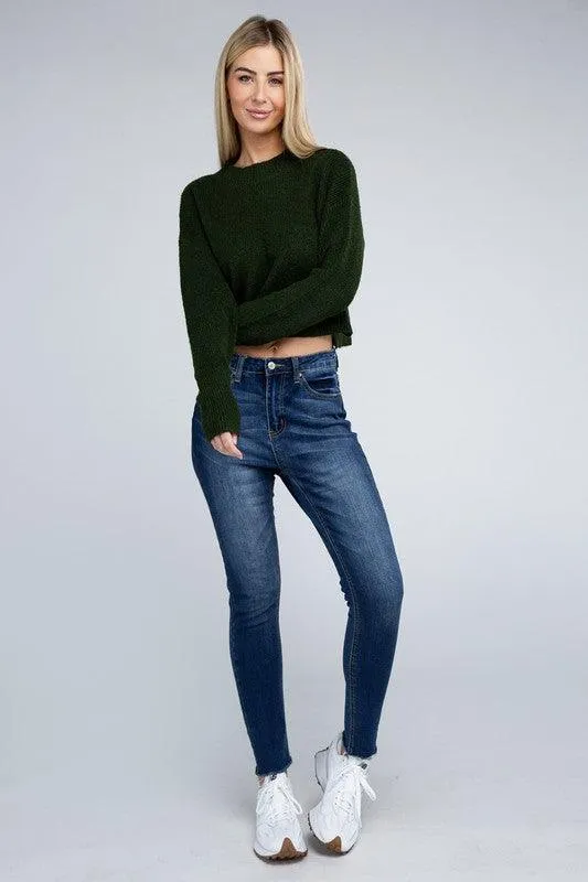 Ambiance Apparel Mock Neck Pullover