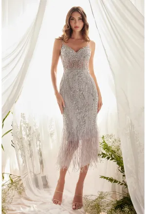 Andrea & Leo EMBELLISHED COCKTAIL DRESS-A1190