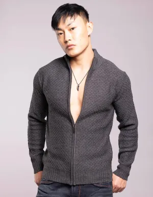 Anthra High Neck Pullover Sweater