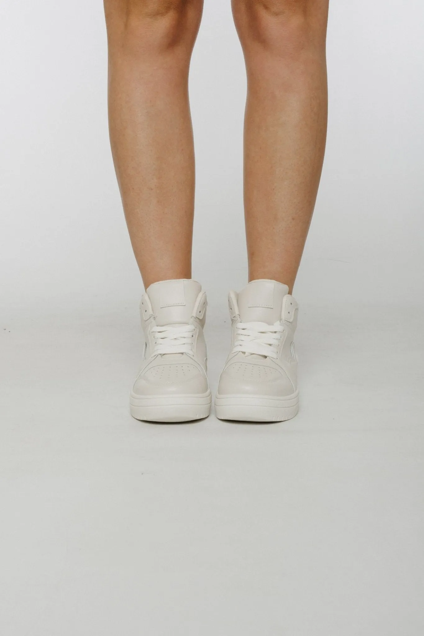Ashleigh High Tops In Cream