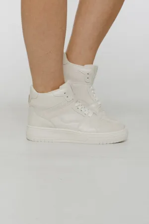 Ashleigh High Tops In Cream