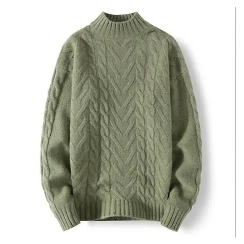 Autumn Winter Warm Solid Knitwear Long Sleeve