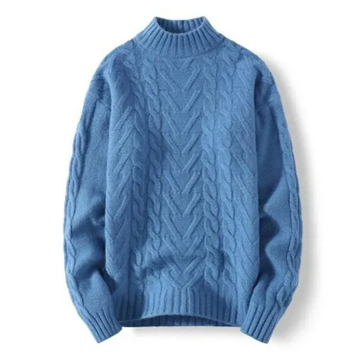 Autumn Winter Warm Solid Knitwear Long Sleeve