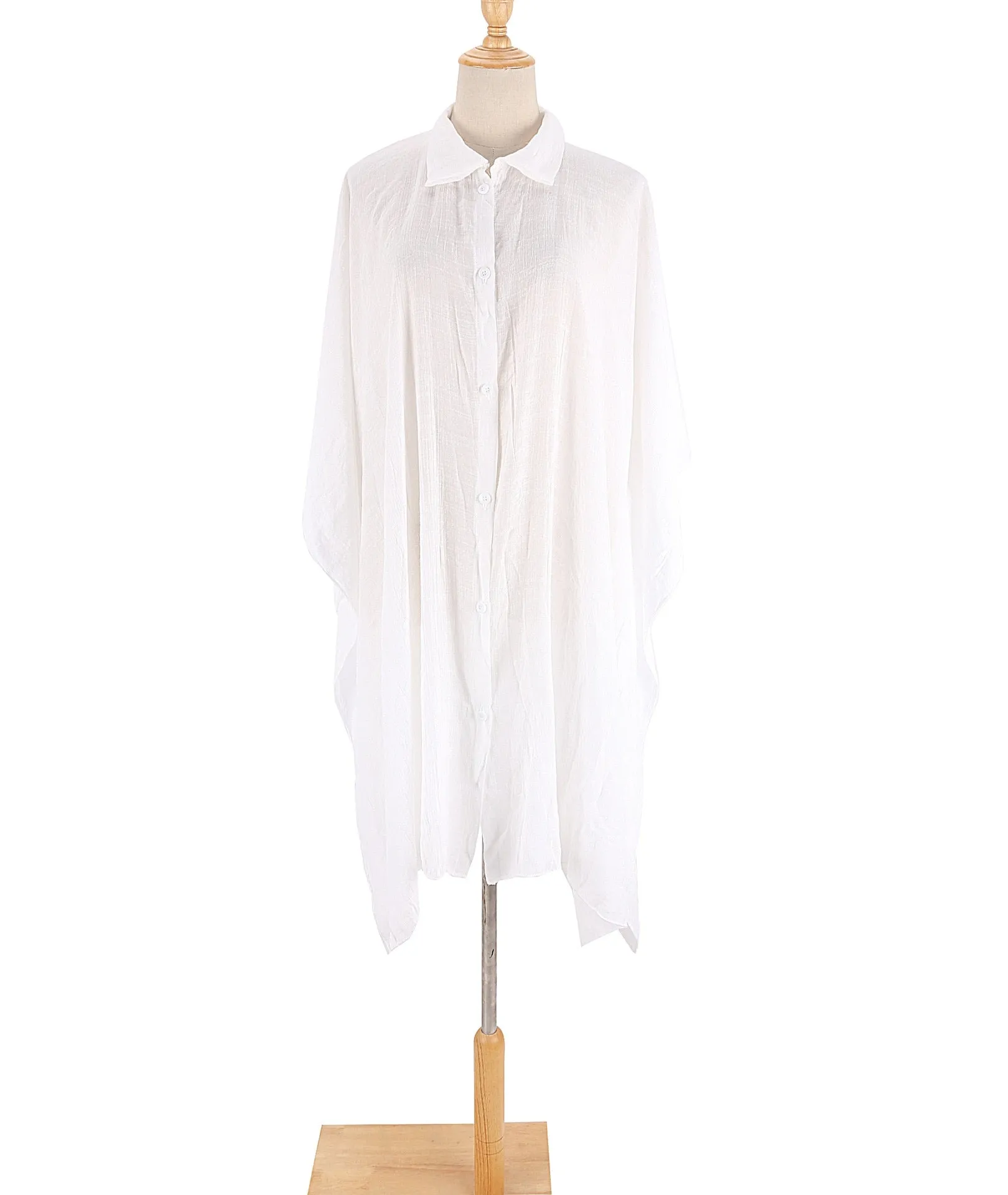 Bikini Cover-up Sun Protection Loose Cardigan for Women