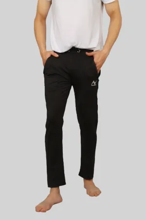 Black Active wear Dri-fit smooth and comfortable tracks for men