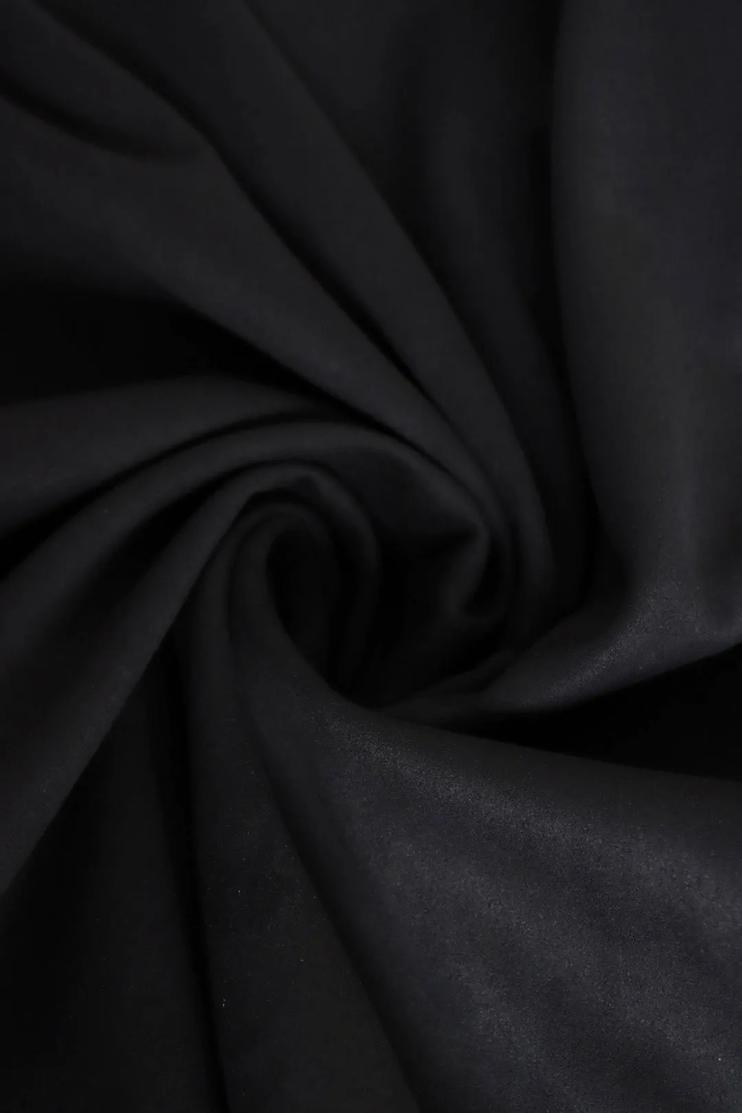Black Suede Scuba