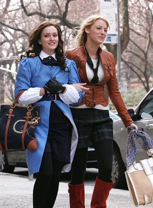 Blake Lively Gossip Girl Leather Jacket | Women Celebrity Leather Jacket
