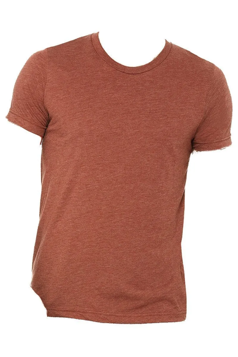 Bleached Coors Cowboy Tri-Blend Short Sleeve Tee