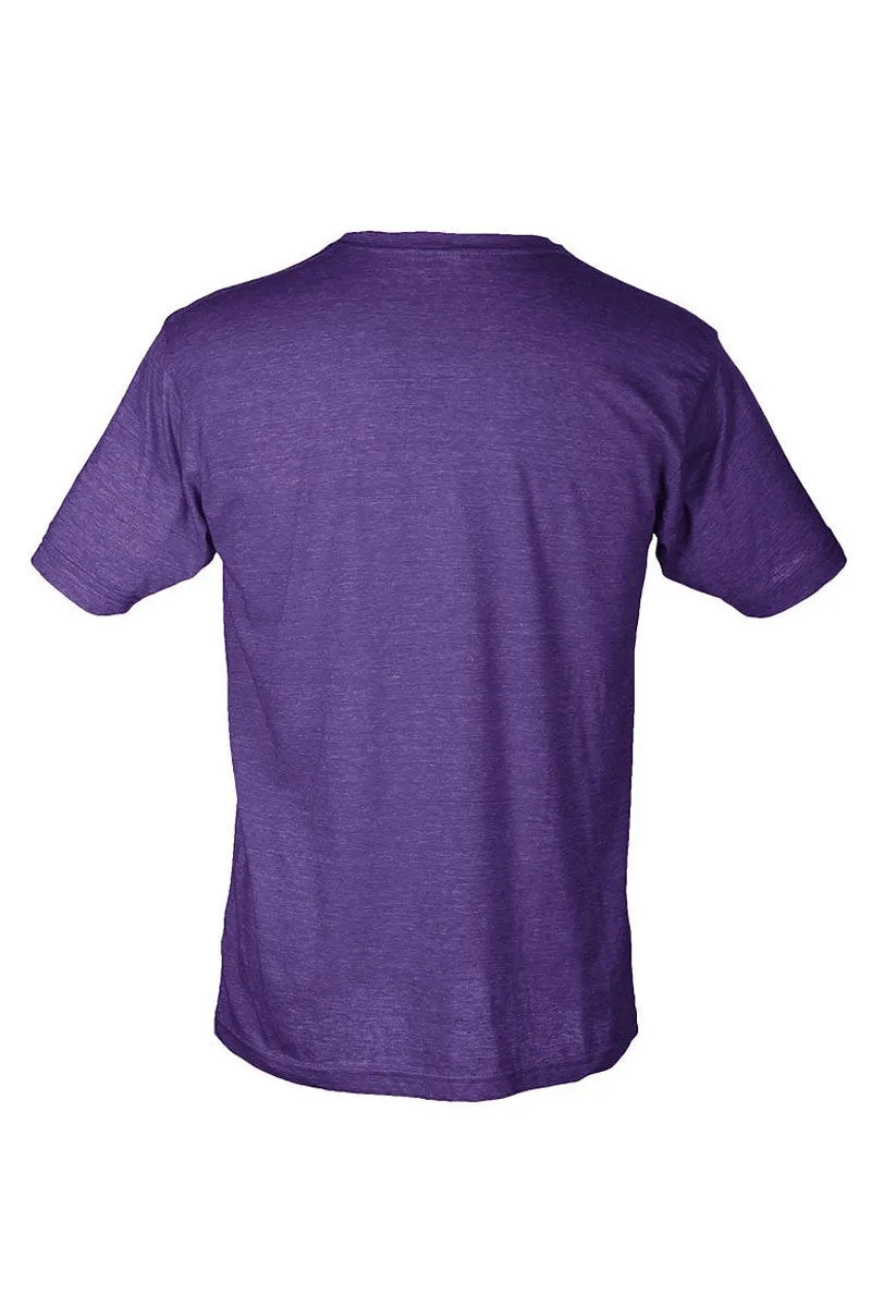 Bleached Wilderness Buffalo Unisex Poly-Rich Blend Tee