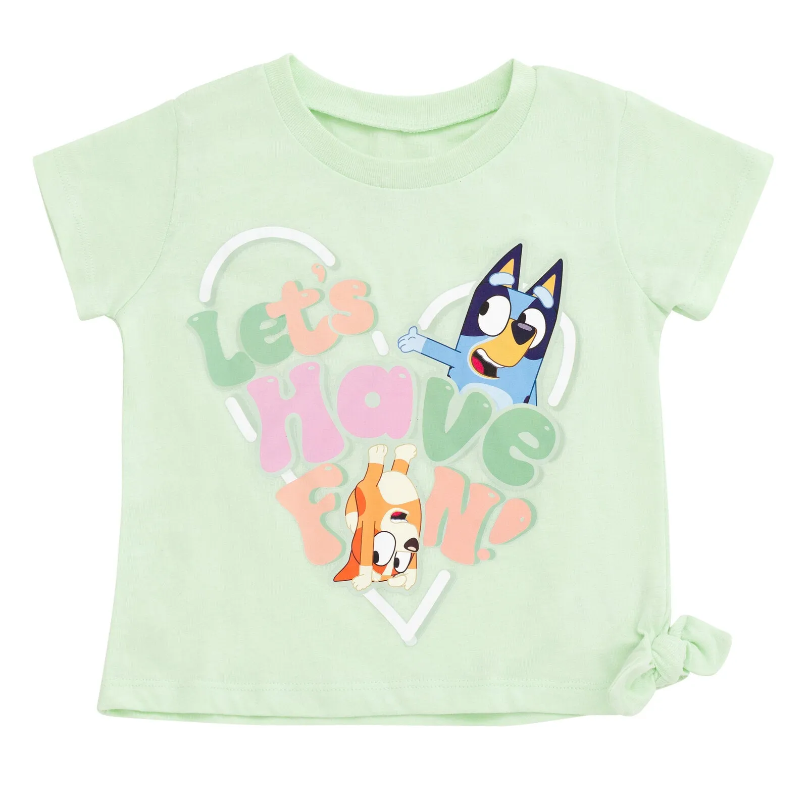 Bluey T-Shirt and Twill Shorts Outfit Set