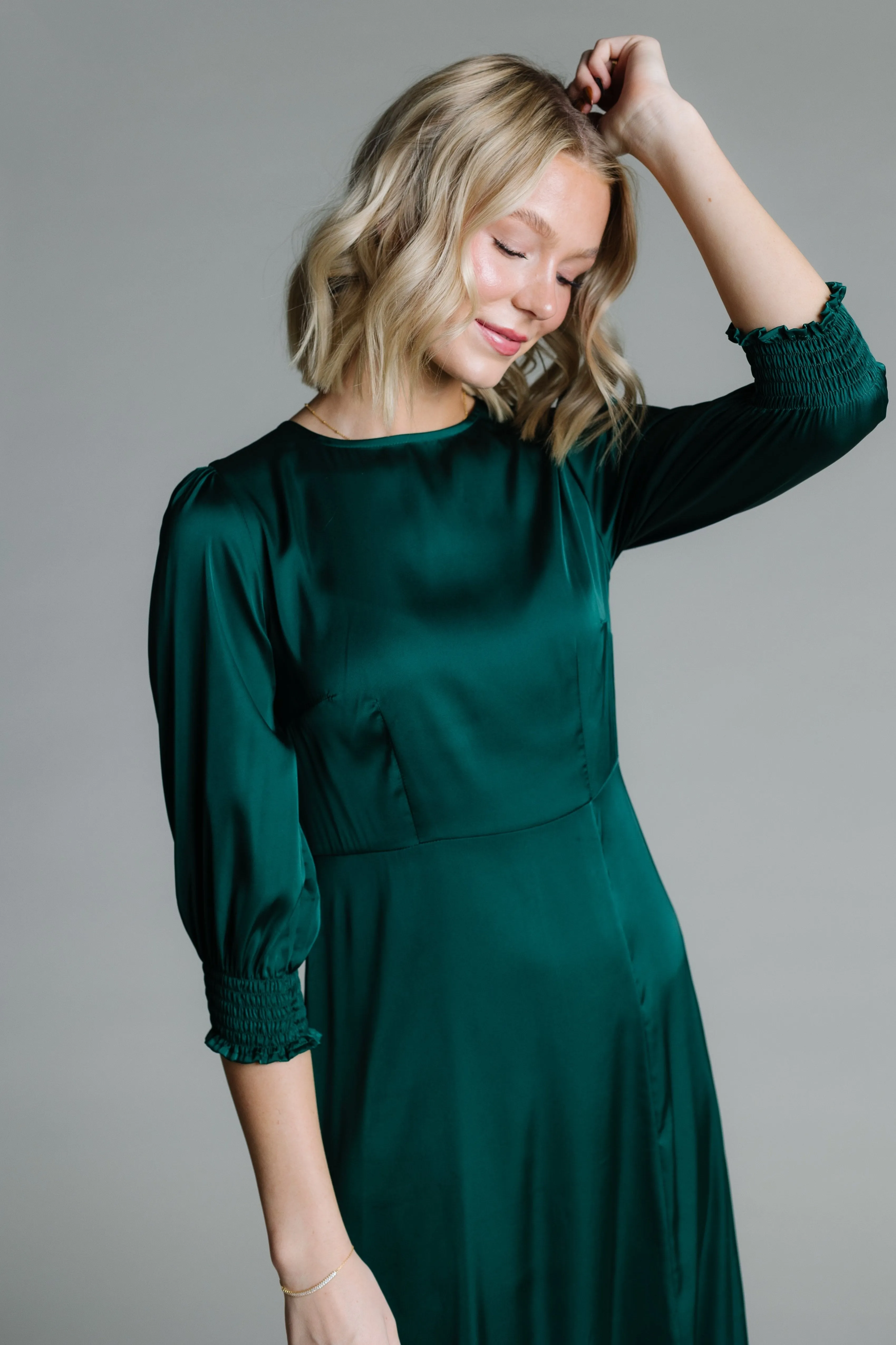 Brass & Roe Charity Satin Dress