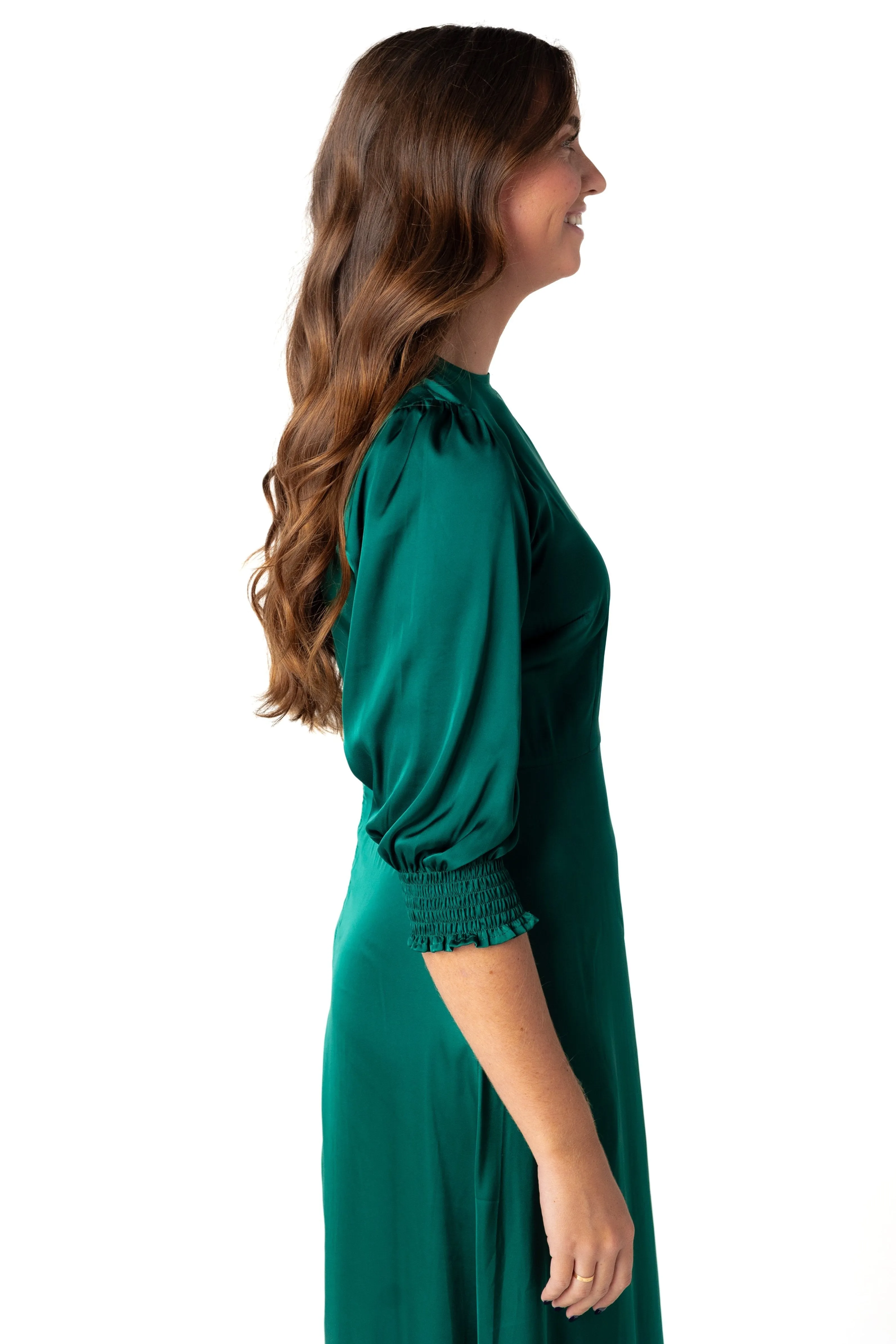 Brass & Roe Charity Satin Dress