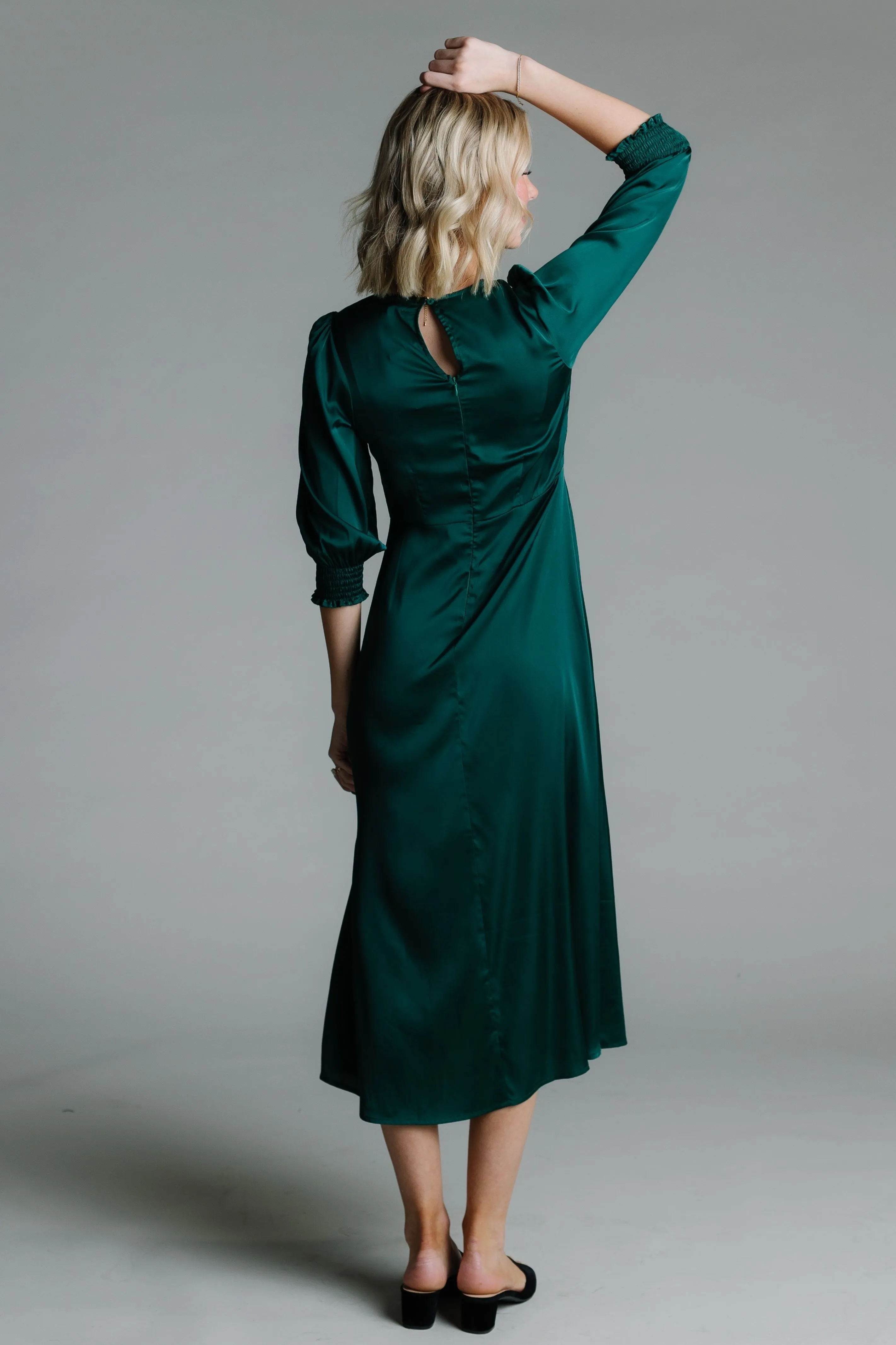 Brass & Roe Charity Satin Dress