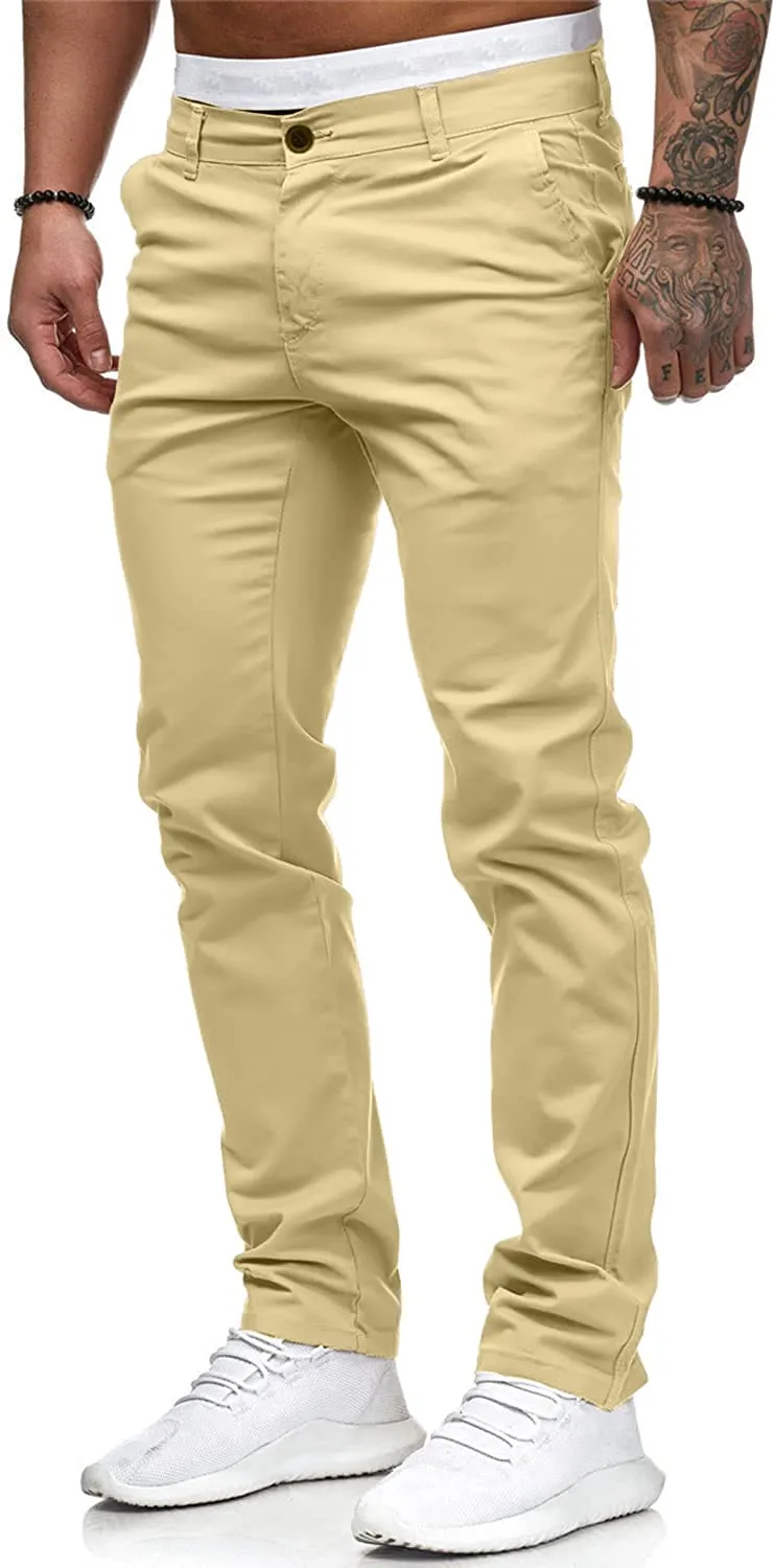 Casual Dyeing Stretch Straight Skinny Jeans