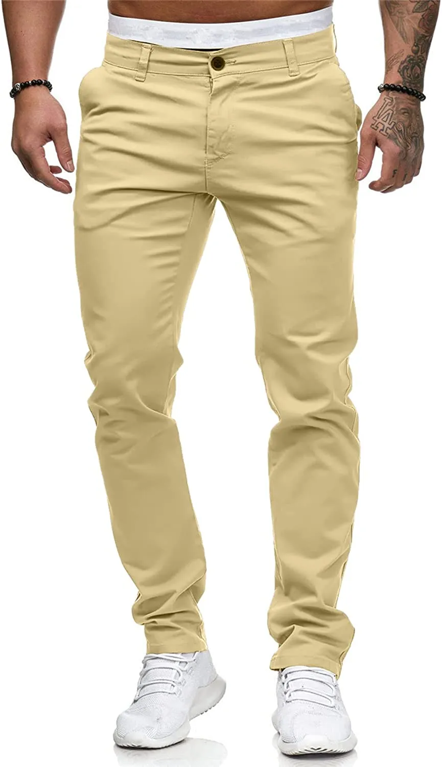 Casual Dyeing Stretch Straight Skinny Jeans