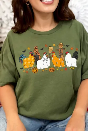 Chick Or Treat Short Sleeve Relaxed Fit T-Shirt