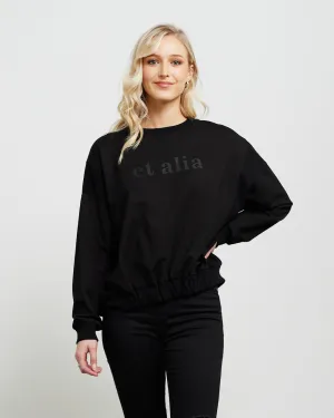Et Alia Boston Sweat - Black