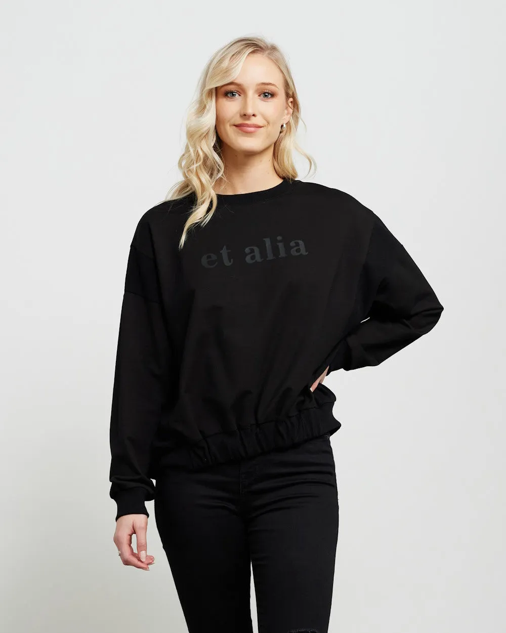 Et Alia Boston Sweat - Black