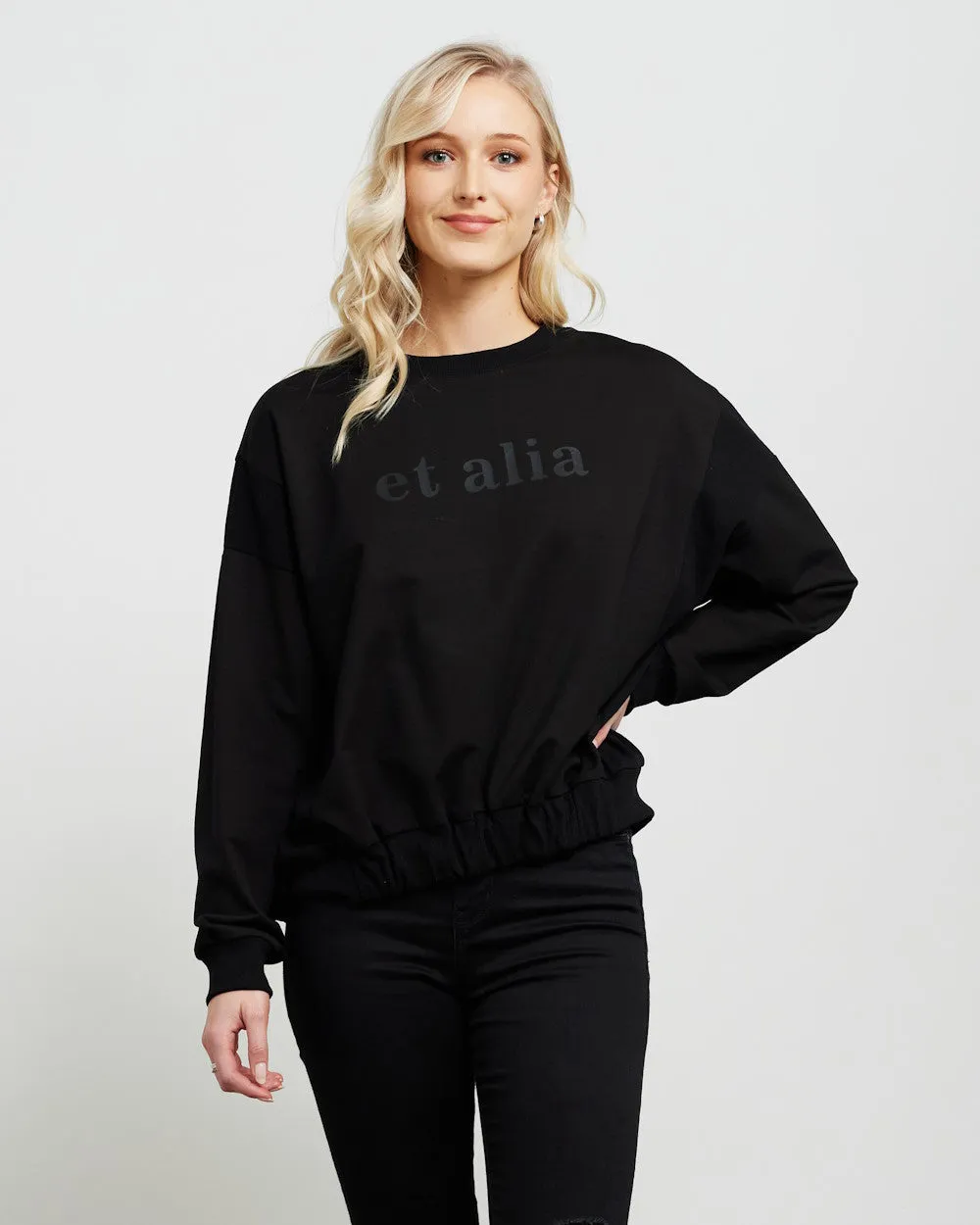 Et Alia Boston Sweat - Black