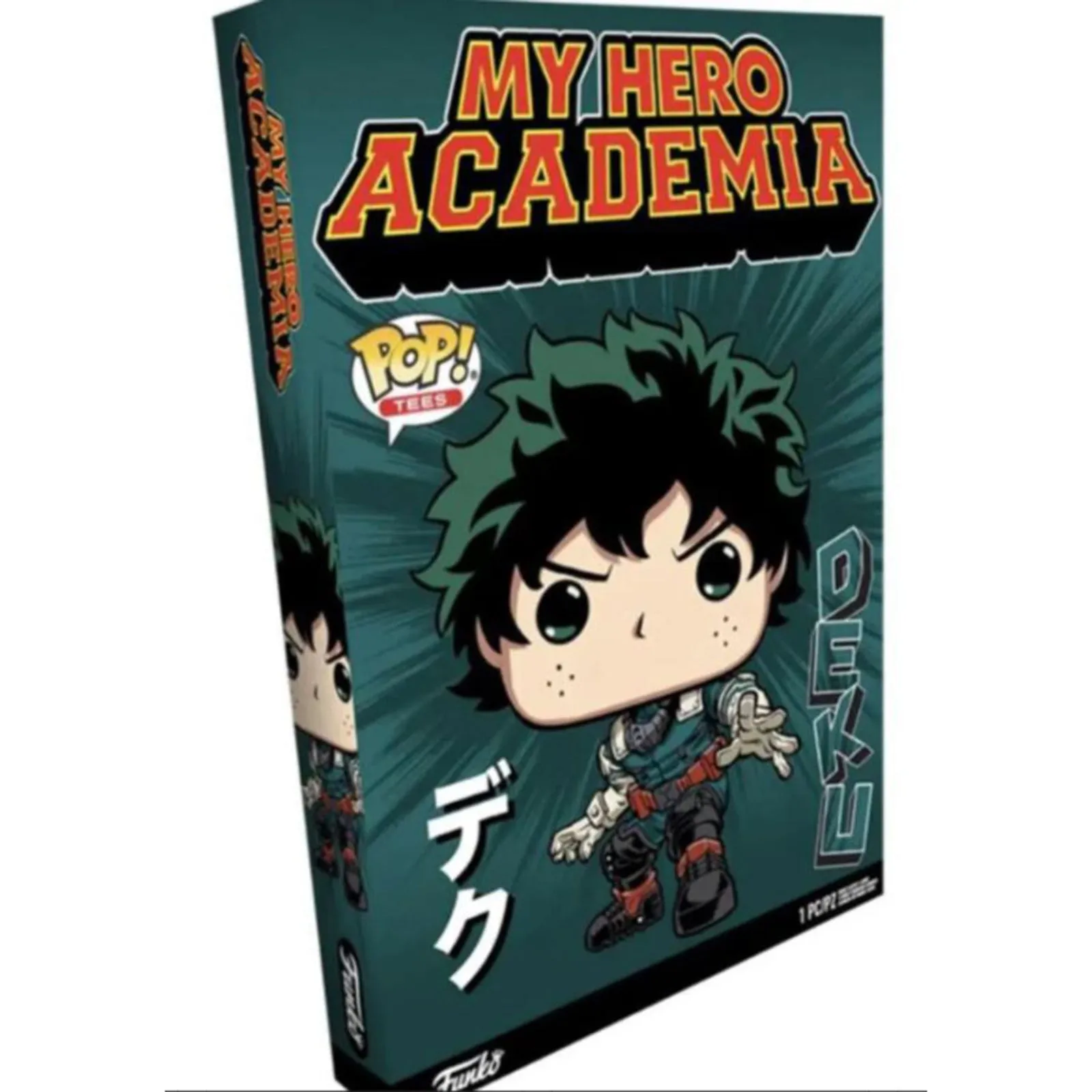 Funko My Hero Academia Boxed Tees Deku Tee Shirt Adult