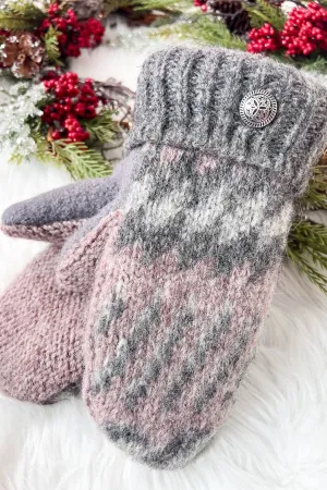 Grey Mitten- Pattern 9