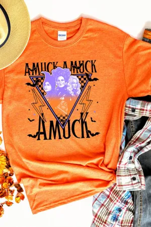 Halloween Vibez Sanderson Short Sleeve Relaxed Fit T-Shirt