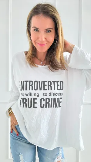 Introverted Italian T-Shirt