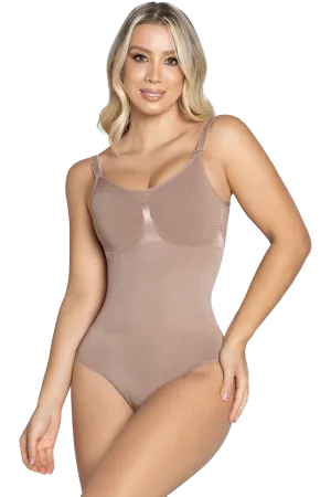 JACKIE LONDON 116 - Seamless Bust Thong Bodysuit