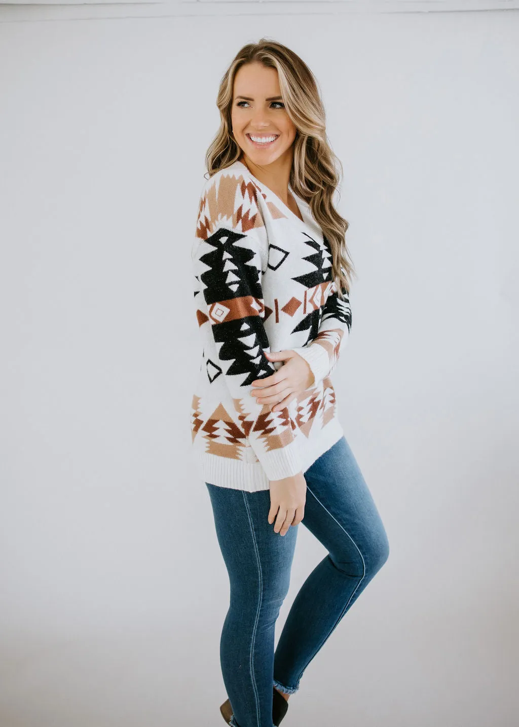 Kayden V-Neck Sweater FINAL SALE