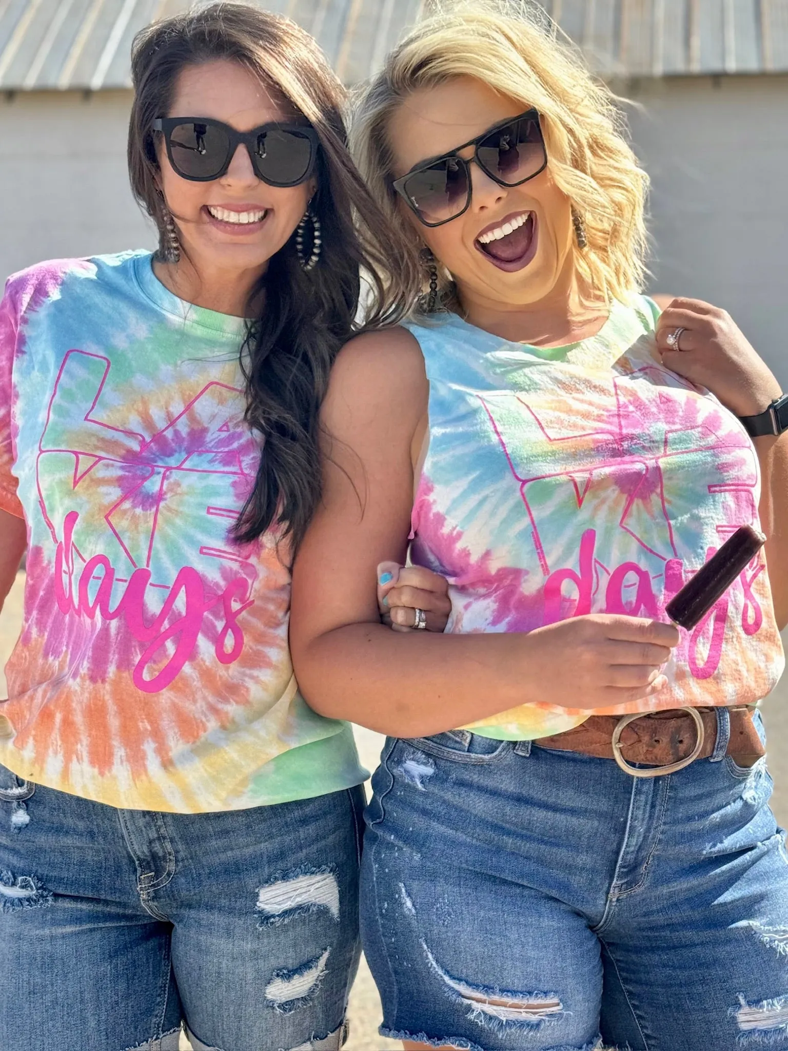 Lake Days Tie Dye Tee & Tank