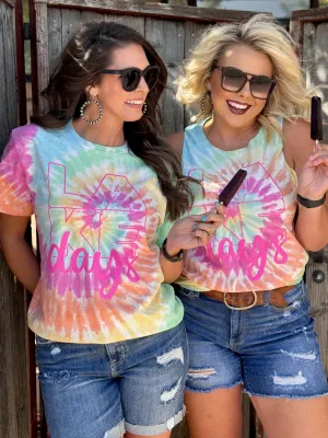 Lake Days Tie Dye Tee & Tank