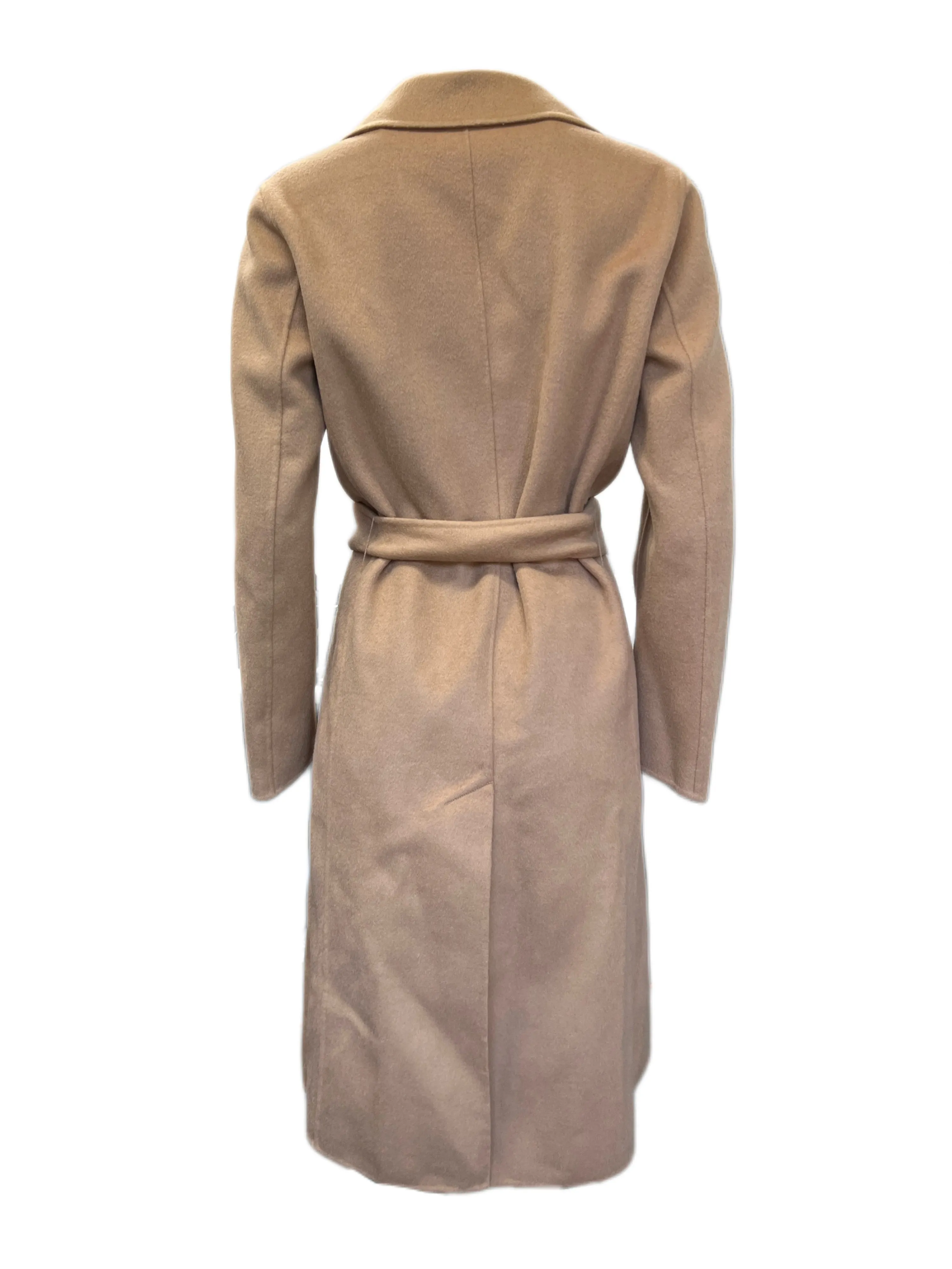 Marella By Max Mara Women's Camel Tigre Wool Coat NWT