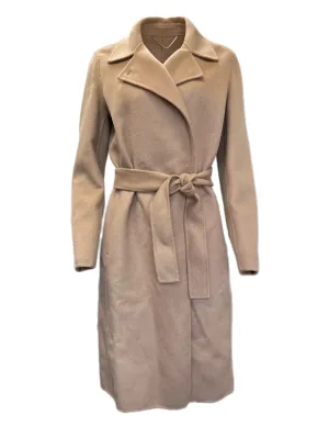 Marella By Max Mara Women's Camel Tigre Wool Coat NWT