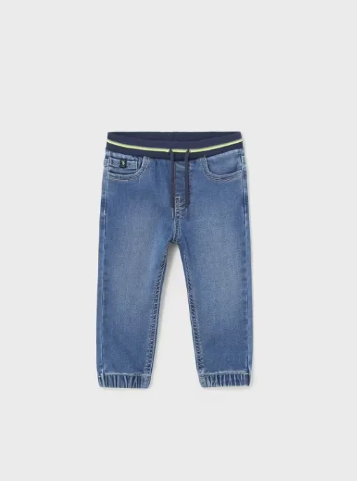 MAYORAL<BR>
Soft Denim Jeans<BR>
Denim<BR>