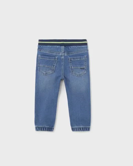 MAYORAL<BR>
Soft Denim Jeans<BR>
Denim<BR>