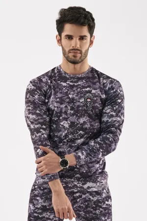 Men's Long Sleeves Camo Shirt