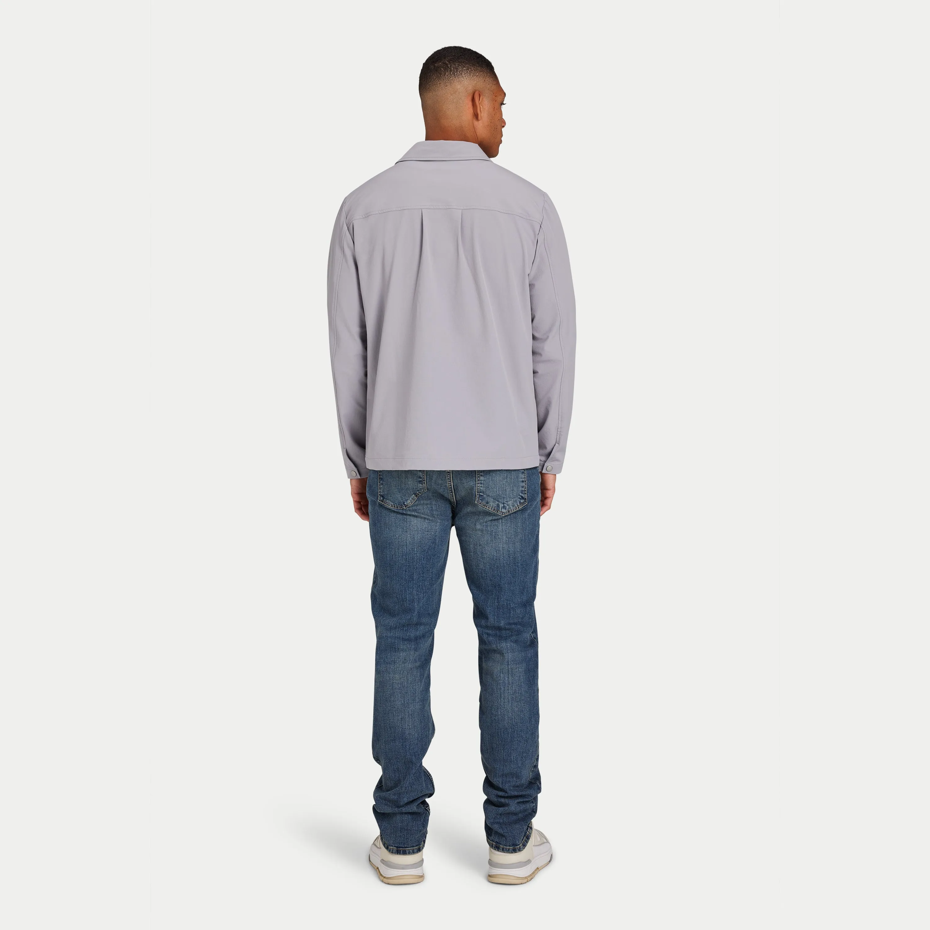 Mens Refined Tech Jacket - Sleet