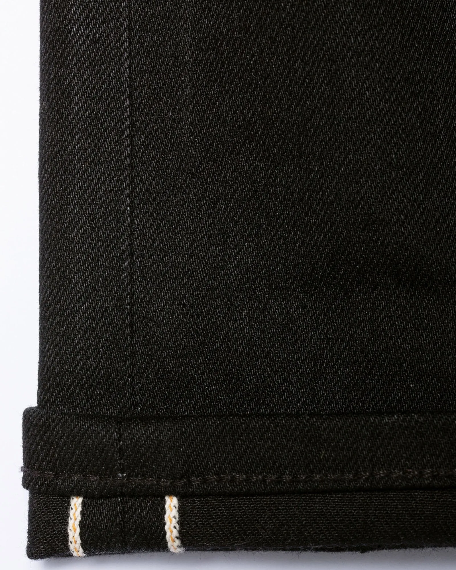 Nudie Lean Dean Slim Tapered Mens Jeans - Dry Black Selvage