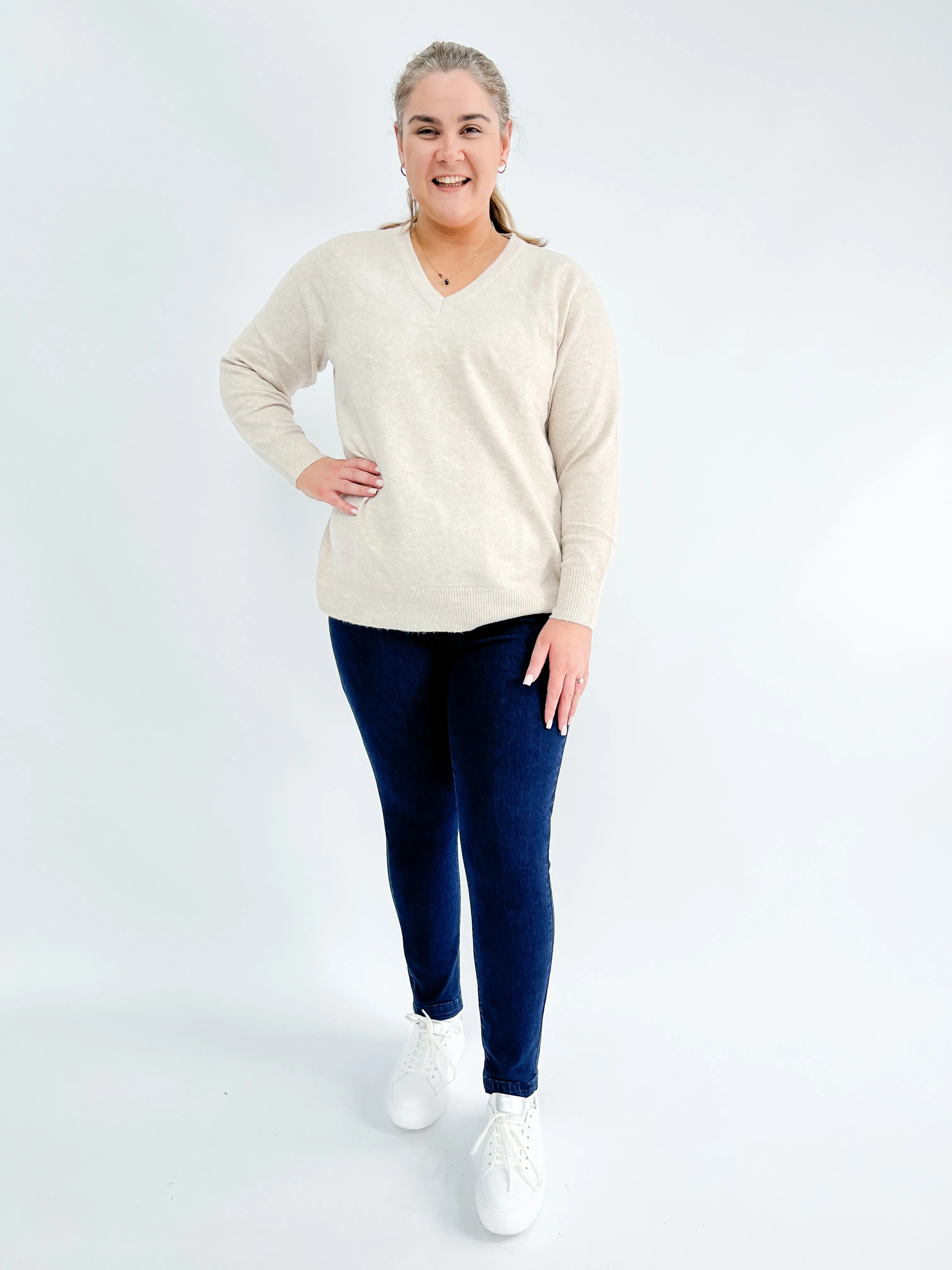 Pinns Skinny Jeans in Dark Denim