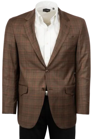 Pinto Ranch Rust Plaid Sport Coat