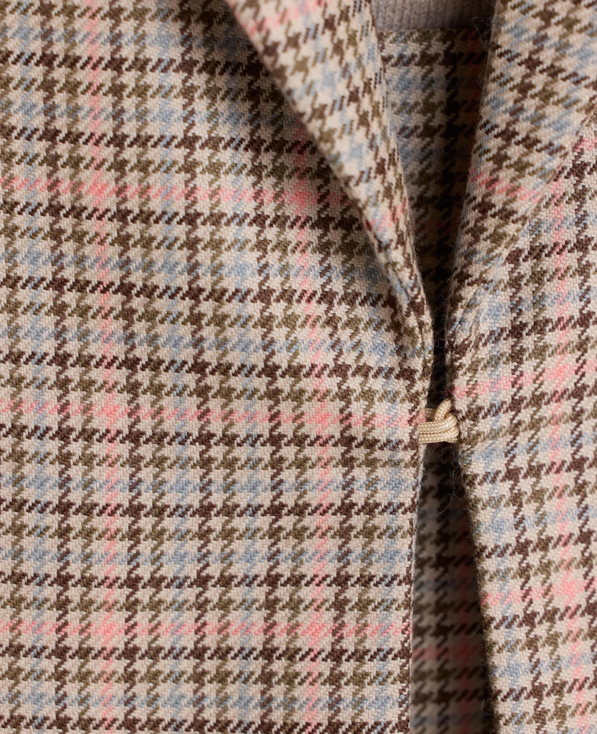 Ralley Single Breasted Check Jacket