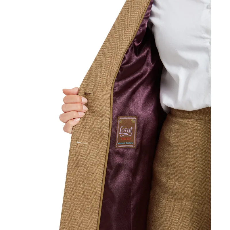 Schoffel Moray Tweed Ladies Jacket - Oak Herringbone Tweed