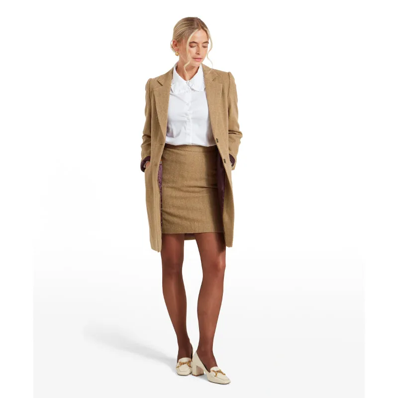 Schoffel Moray Tweed Ladies Jacket - Oak Herringbone Tweed