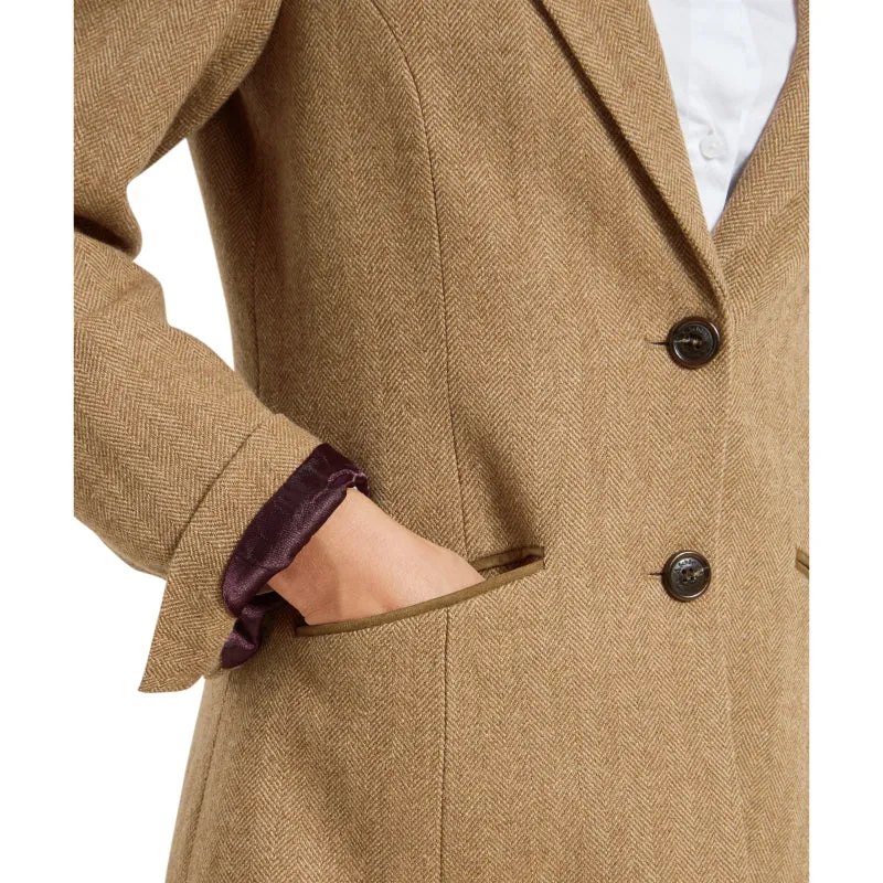 Schoffel Moray Tweed Ladies Jacket - Oak Herringbone Tweed