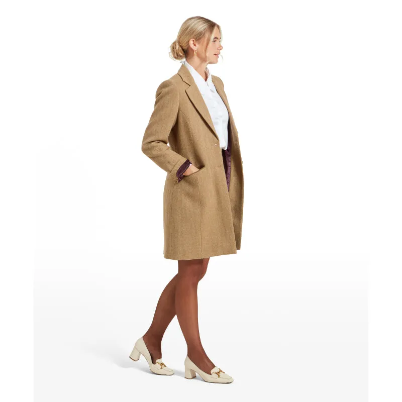 Schoffel Moray Tweed Ladies Jacket - Oak Herringbone Tweed