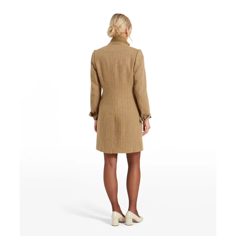 Schoffel Moray Tweed Ladies Jacket - Oak Herringbone Tweed