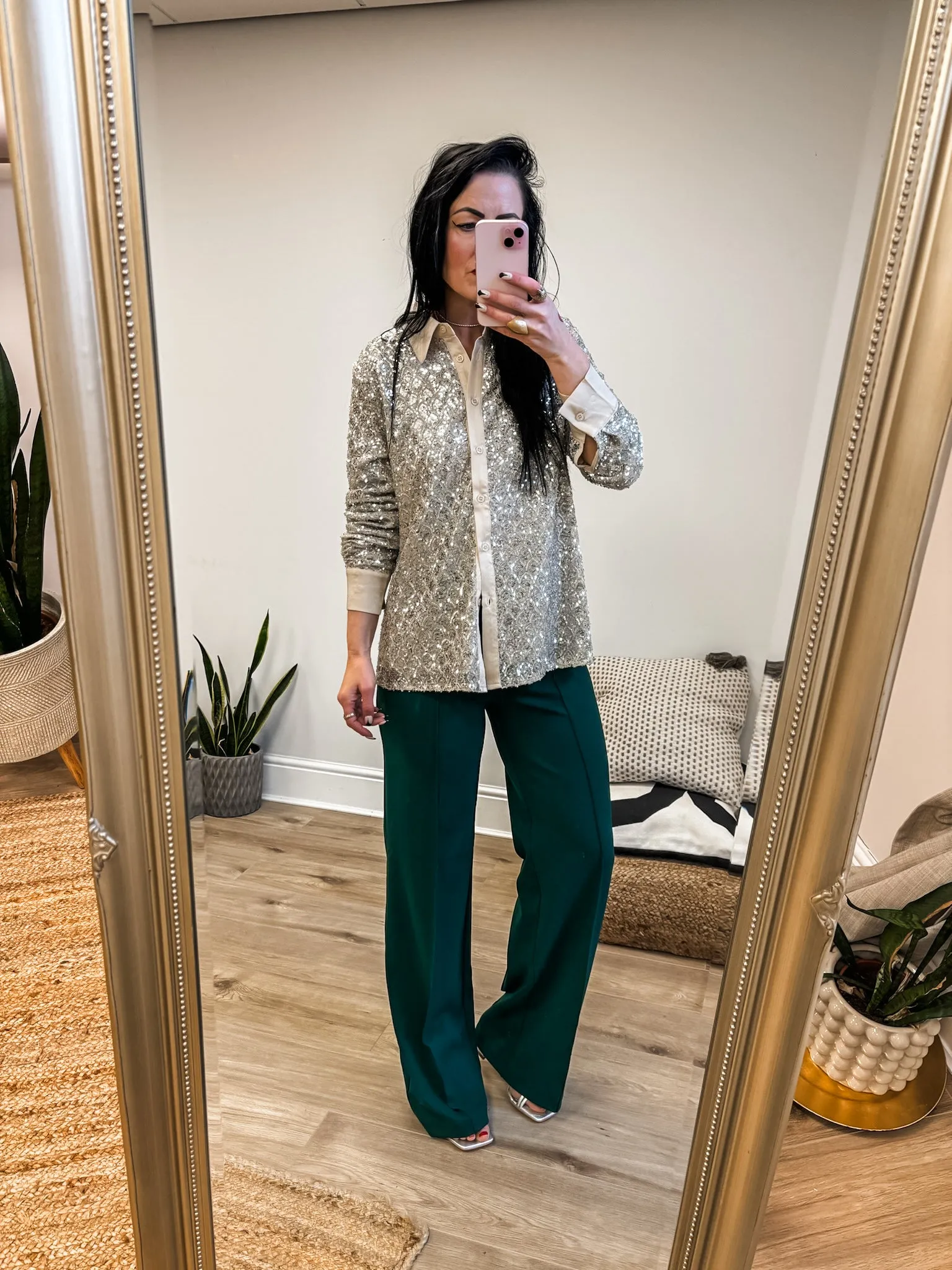 Sequin Shirt